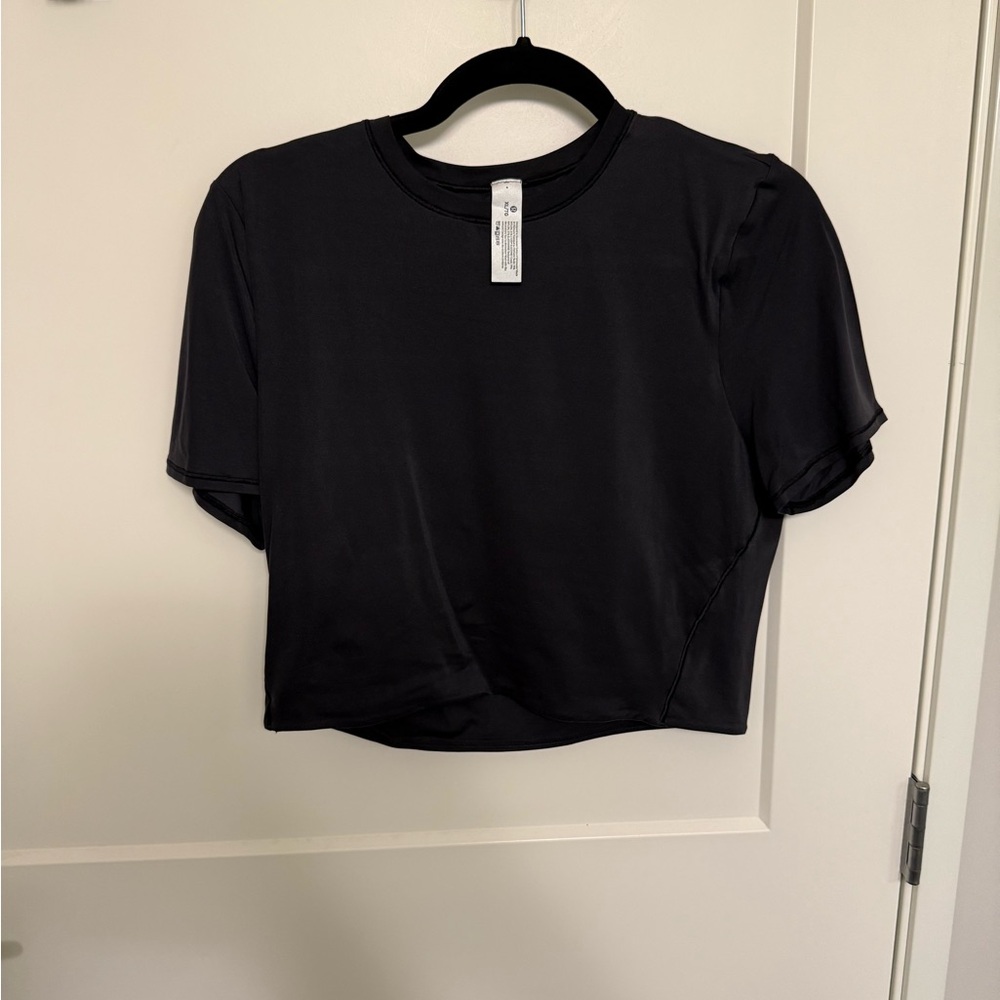 lululemon athletica Black Crop Top